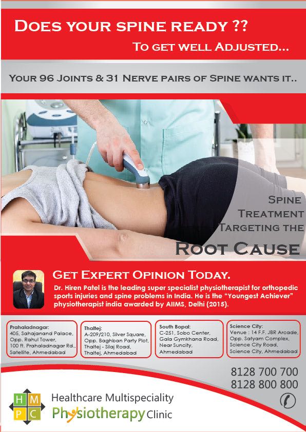 Top of Ten Physiotherapy Clinic in Ahmedabad